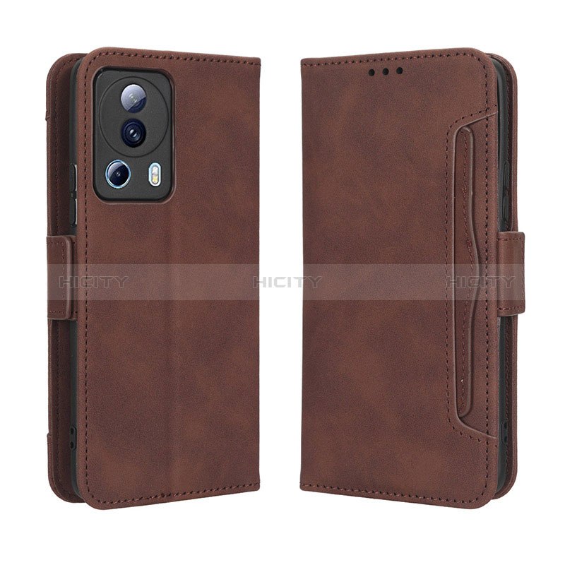 Funda de Cuero Cartera con Soporte Carcasa BY3 para Xiaomi Mi 12 Lite NE 5G Marron