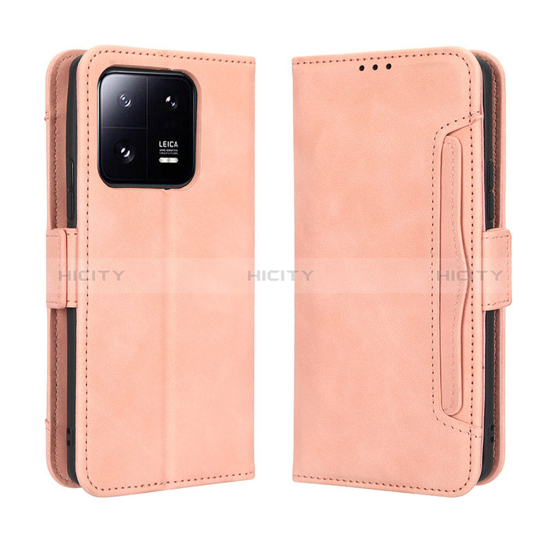 Funda de Cuero Cartera con Soporte Carcasa BY3 para Xiaomi Mi 13 5G