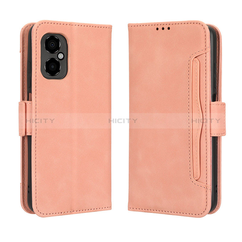 Funda de Cuero Cartera con Soporte Carcasa BY3 para Xiaomi Poco M4 5G