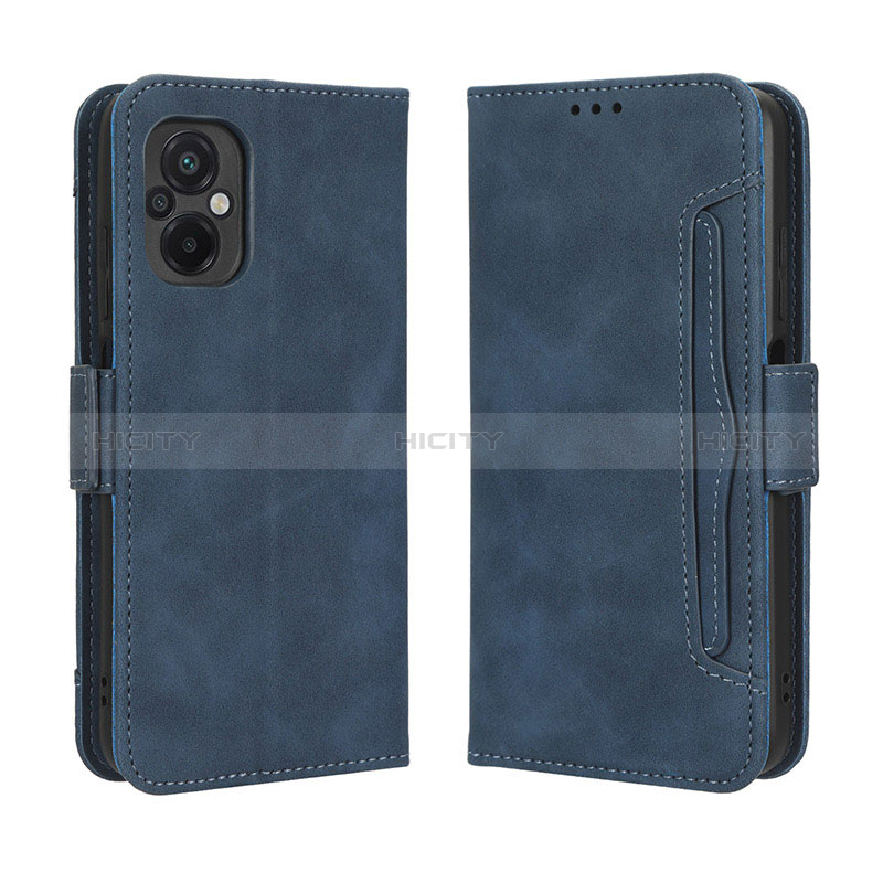 Funda de Cuero Cartera con Soporte Carcasa BY3 para Xiaomi Poco M5 4G