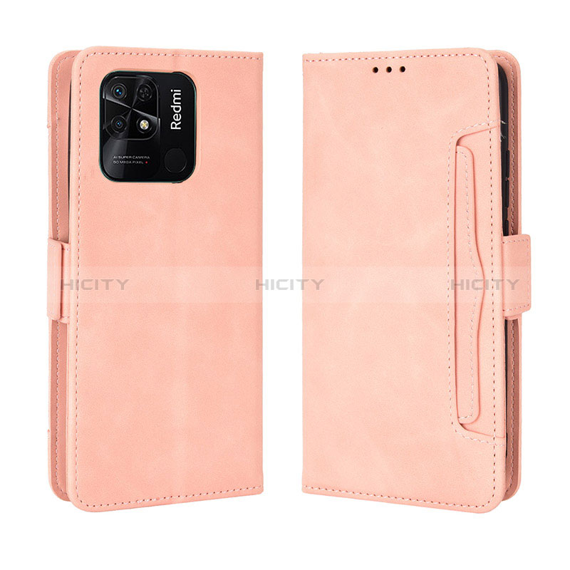 Funda de Cuero Cartera con Soporte Carcasa BY3 para Xiaomi Redmi 10 Power