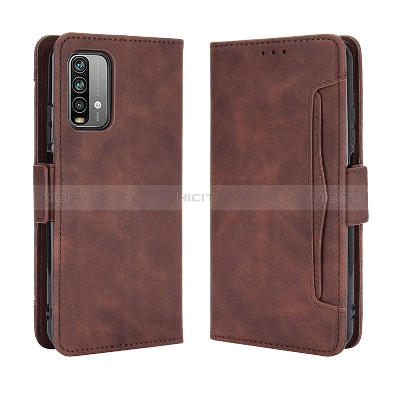 Funda de Cuero Cartera con Soporte Carcasa BY3 para Xiaomi Redmi 9 Power