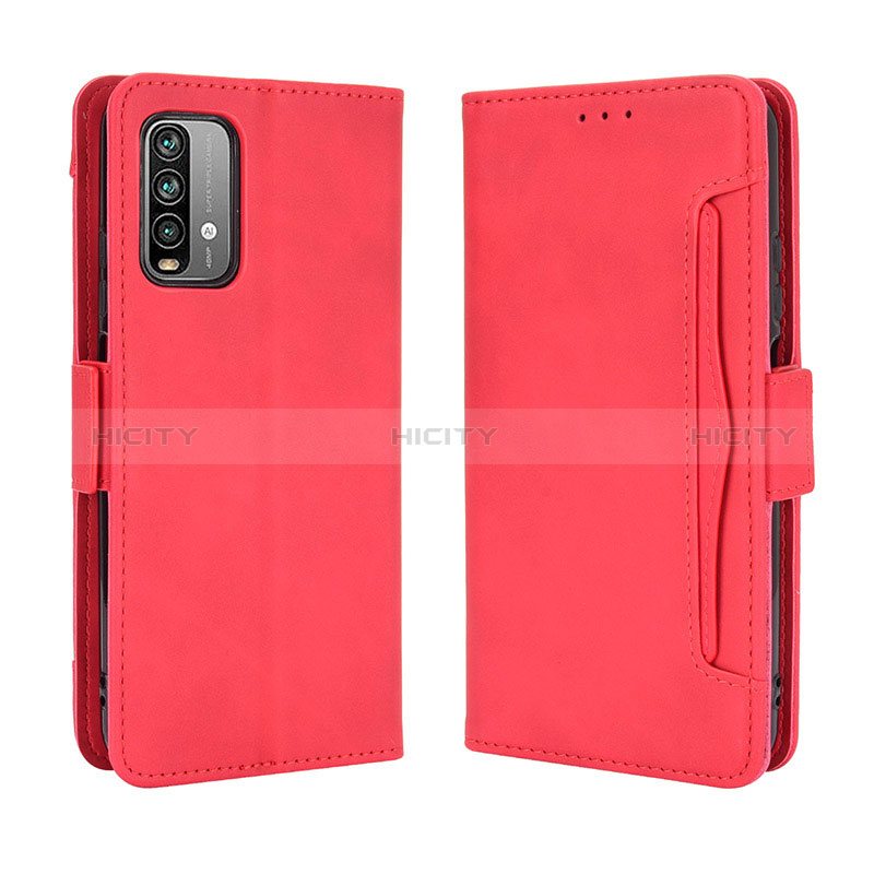 Funda de Cuero Cartera con Soporte Carcasa BY3 para Xiaomi Redmi 9 Power