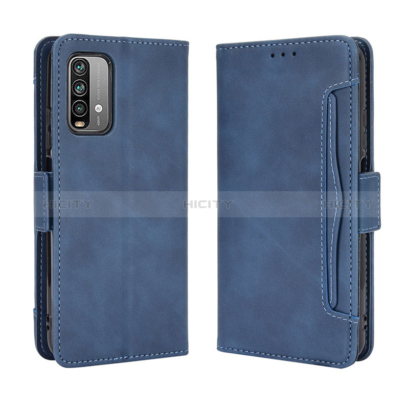 Funda de Cuero Cartera con Soporte Carcasa BY3 para Xiaomi Redmi 9 Power