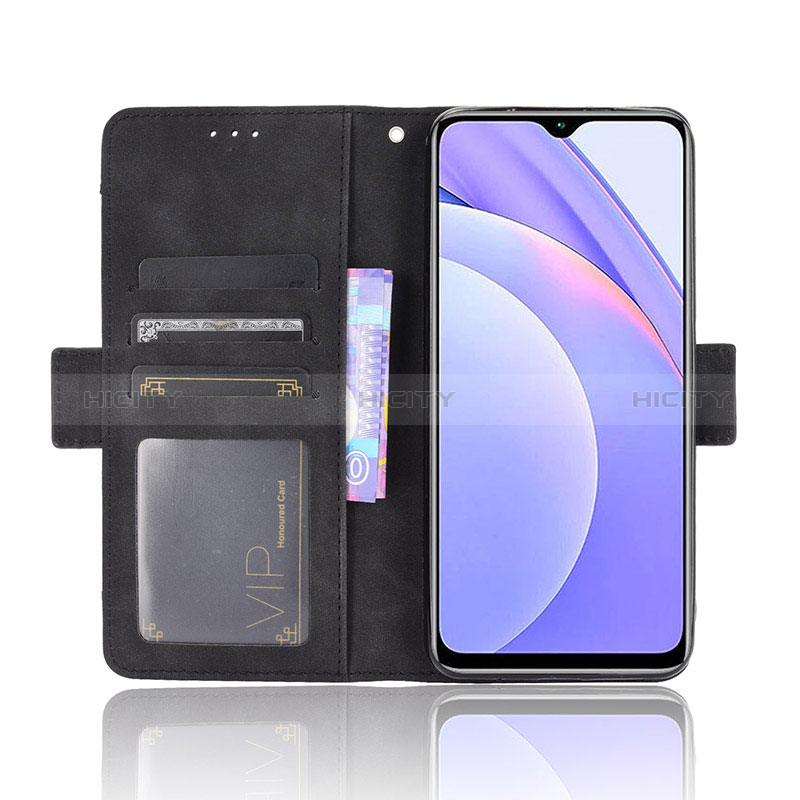 Funda de Cuero Cartera con Soporte Carcasa BY3 para Xiaomi Redmi 9 Power