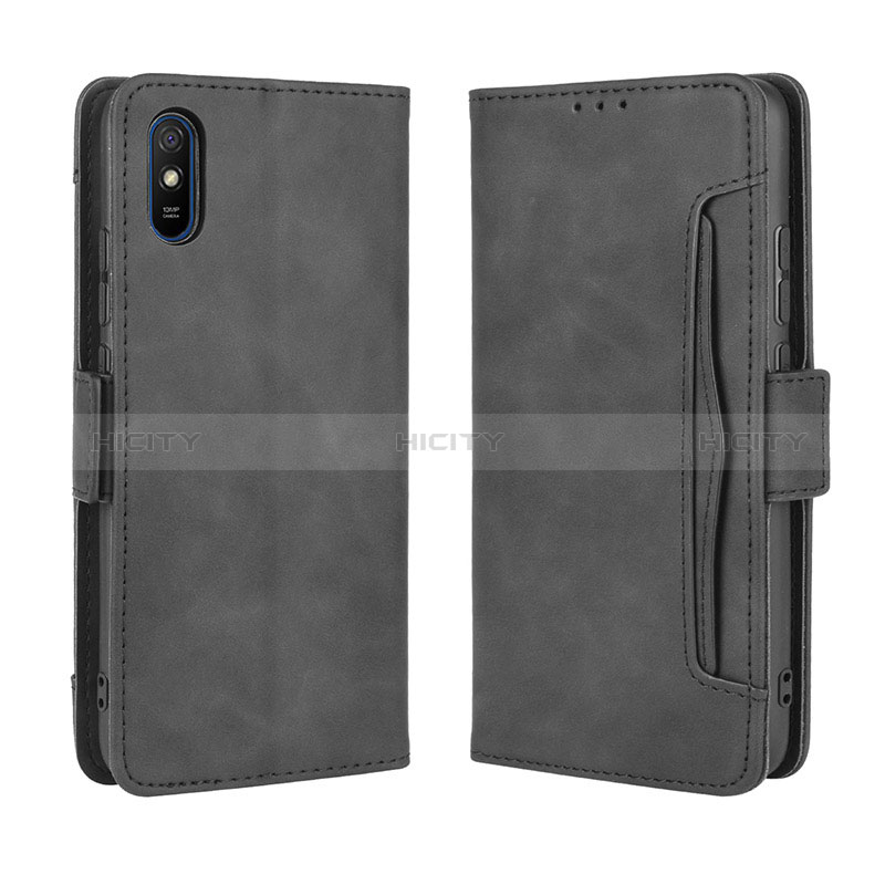 Funda de Cuero Cartera con Soporte Carcasa BY3 para Xiaomi Redmi 9i