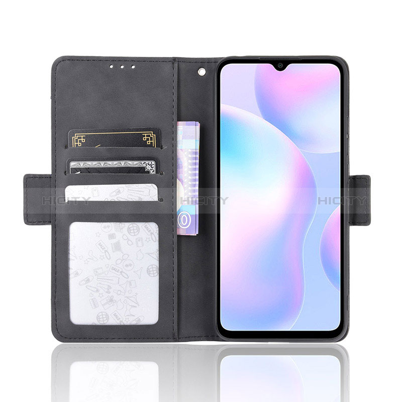 Funda de Cuero Cartera con Soporte Carcasa BY3 para Xiaomi Redmi 9i