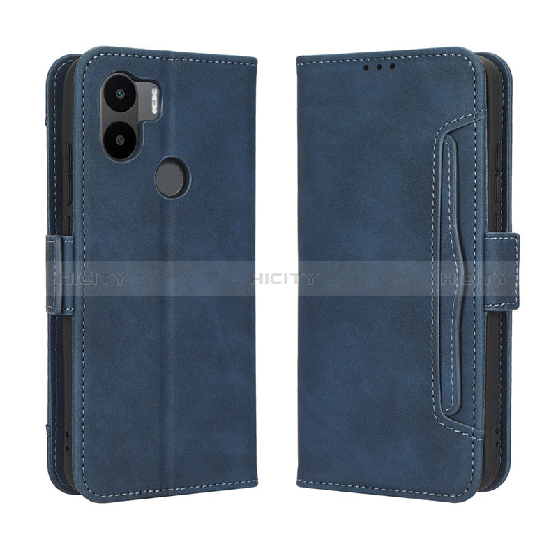 Funda de Cuero Cartera con Soporte Carcasa BY3 para Xiaomi Redmi A1 Plus Azul