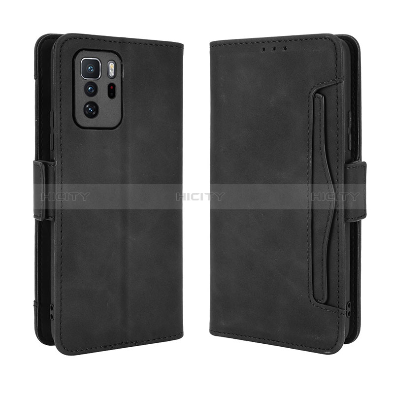 Funda de Cuero Cartera con Soporte Carcasa BY3 para Xiaomi Redmi Note 10 Pro 5G