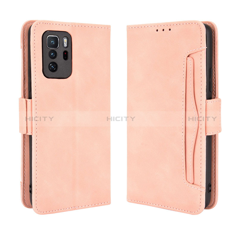 Funda de Cuero Cartera con Soporte Carcasa BY3 para Xiaomi Redmi Note 10 Pro 5G