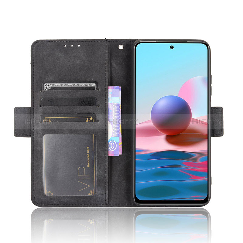 Funda de Cuero Cartera con Soporte Carcasa BY3 para Xiaomi Redmi Note 10S 4G