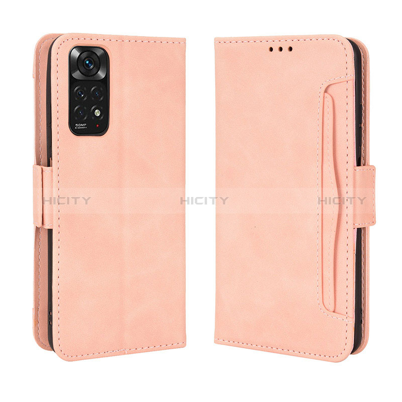 Funda de Cuero Cartera con Soporte Carcasa BY3 para Xiaomi Redmi Note 11S 4G