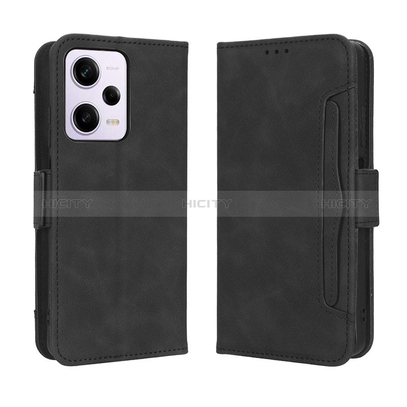 Funda de Cuero Cartera con Soporte Carcasa BY3 para Xiaomi Redmi Note 12 Pro 5G