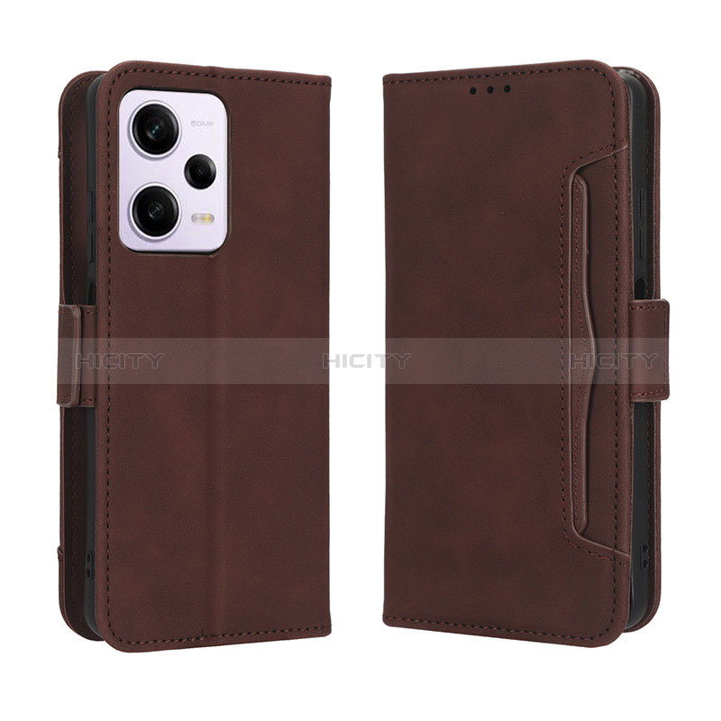 Funda de Cuero Cartera con Soporte Carcasa BY3 para Xiaomi Redmi Note 12 Pro+ Plus 5G