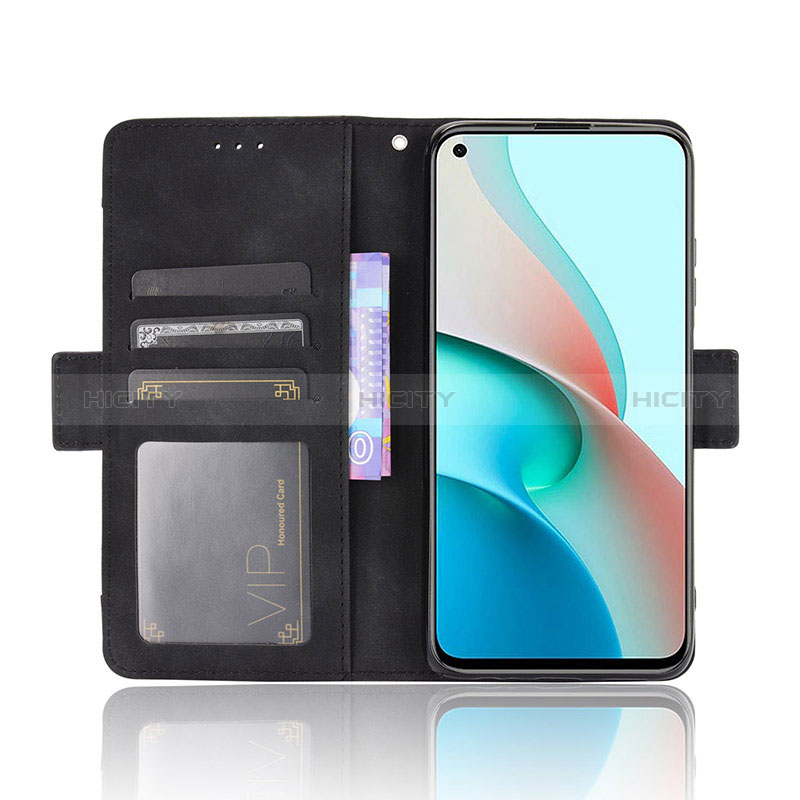 Funda de Cuero Cartera con Soporte Carcasa BY3 para Xiaomi Redmi Note 9 5G