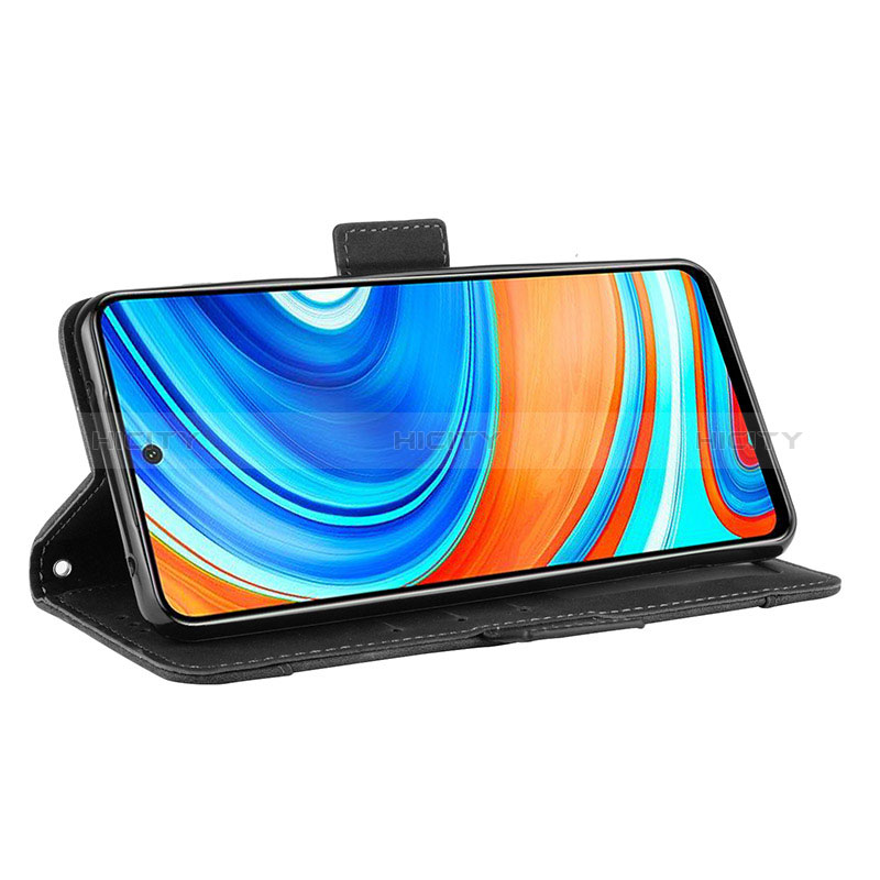 Funda de Cuero Cartera con Soporte Carcasa BY3 para Xiaomi Redmi Note 9S