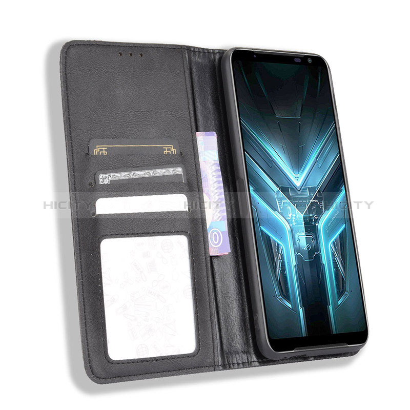 Funda de Cuero Cartera con Soporte Carcasa BY4 para Asus ROG Phone 3