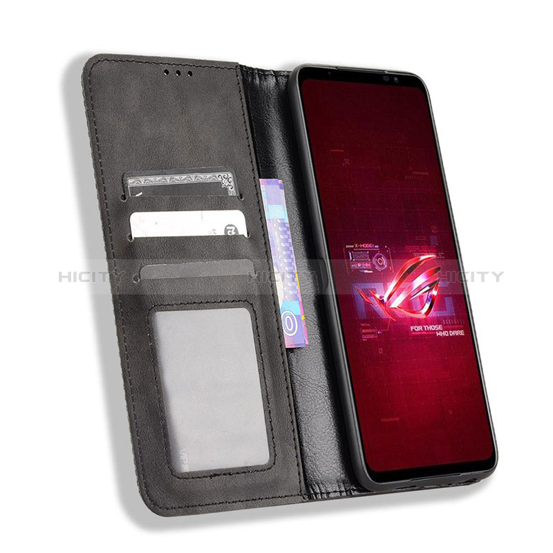 Funda de Cuero Cartera con Soporte Carcasa BY4 para Asus ROG Phone 6 Pro