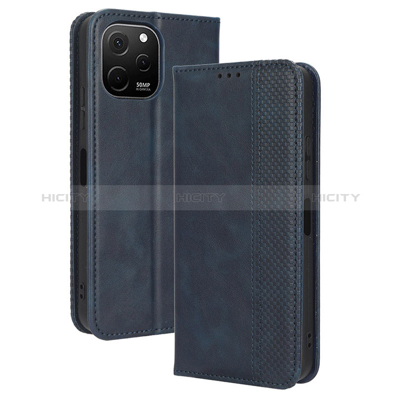 Funda de Cuero Cartera con Soporte Carcasa BY4 para Huawei Enjoy 50z