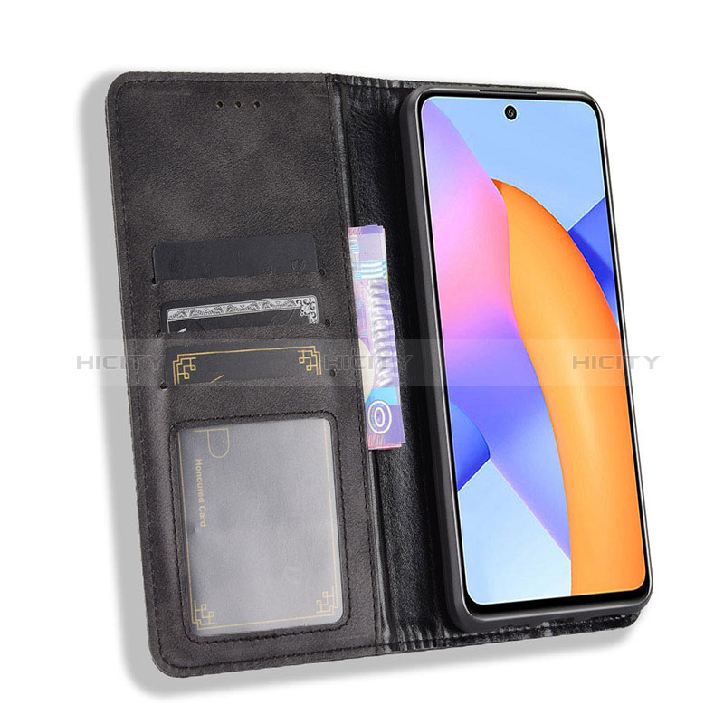 Funda de Cuero Cartera con Soporte Carcasa BY4 para Huawei Honor 10X Lite