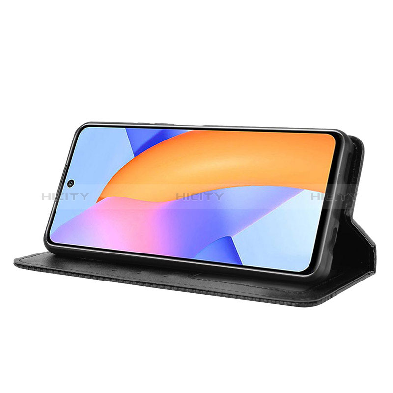 Funda de Cuero Cartera con Soporte Carcasa BY4 para Huawei Honor 10X Lite