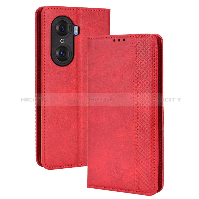 Funda de Cuero Cartera con Soporte Carcasa BY4 para Huawei Honor 60 Pro 5G