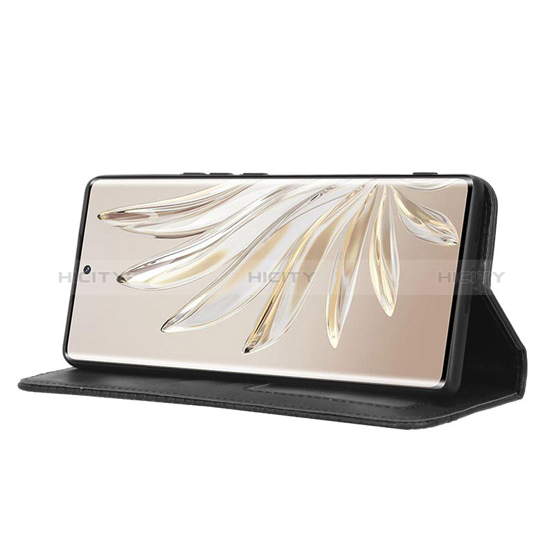 Funda de Cuero Cartera con Soporte Carcasa BY4 para Huawei Honor 70 5G