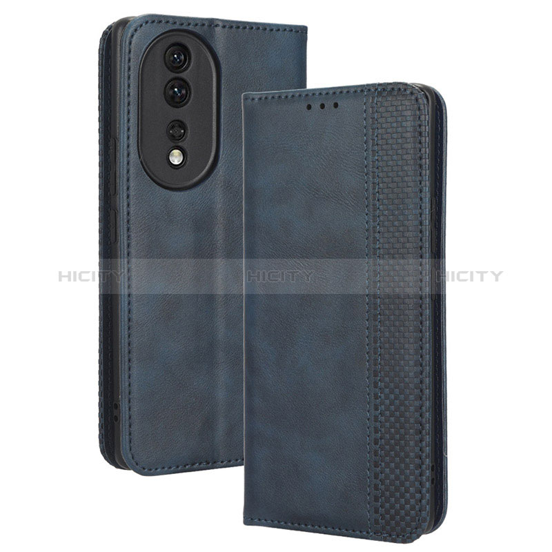 Funda de Cuero Cartera con Soporte Carcasa BY4 para Huawei Honor 80 5G