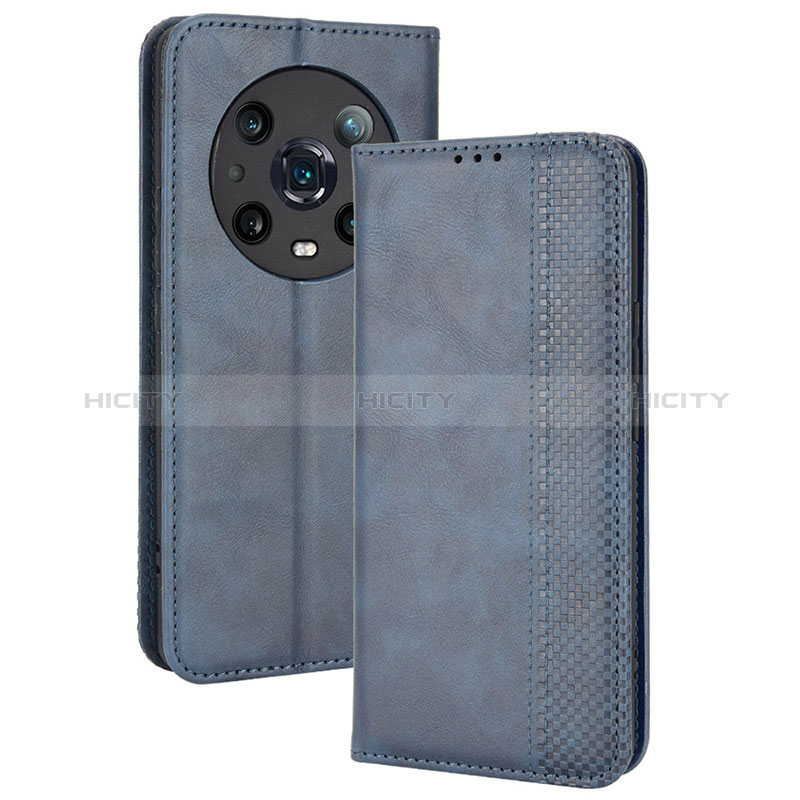 Funda de Cuero Cartera con Soporte Carcasa BY4 para Huawei Honor Magic4 Pro 5G