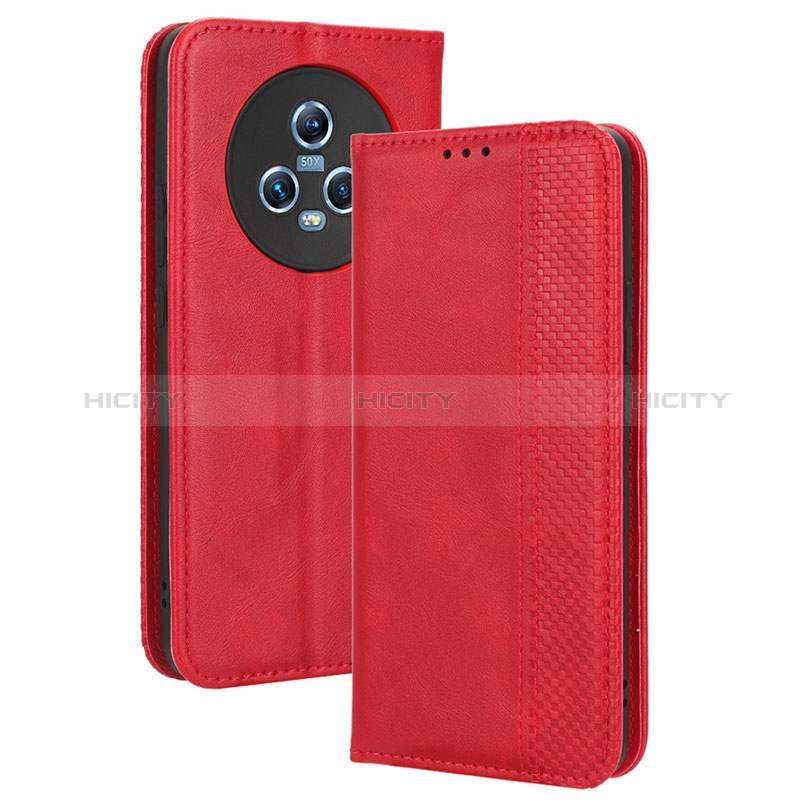 Funda de Cuero Cartera con Soporte Carcasa BY4 para Huawei Honor Magic5 5G