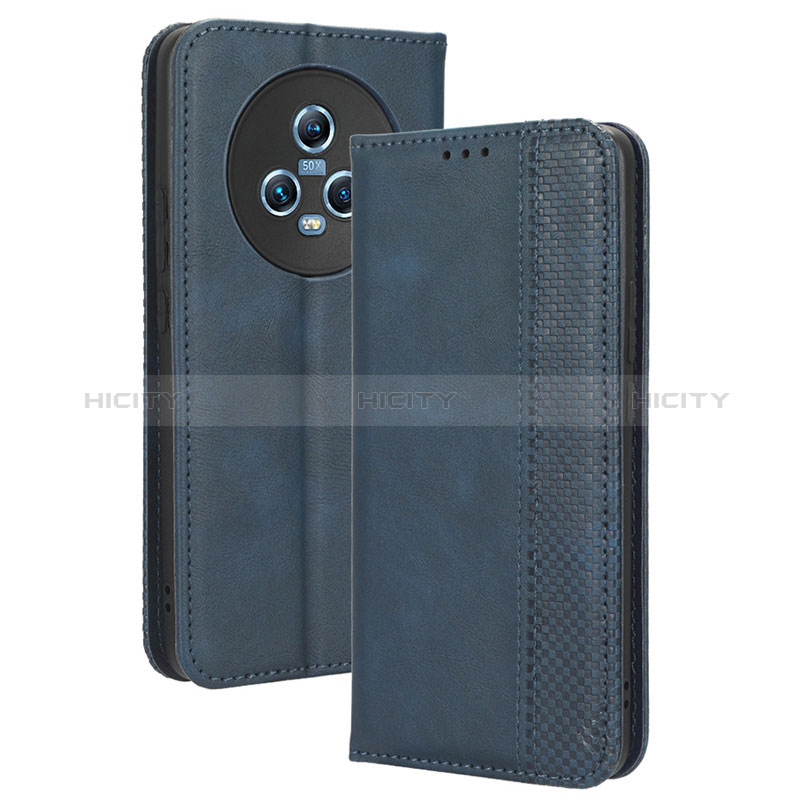 Funda de Cuero Cartera con Soporte Carcasa BY4 para Huawei Honor Magic5 5G