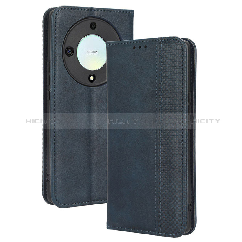 Funda de Cuero Cartera con Soporte Carcasa BY4 para Huawei Honor Magic5 Lite 5G