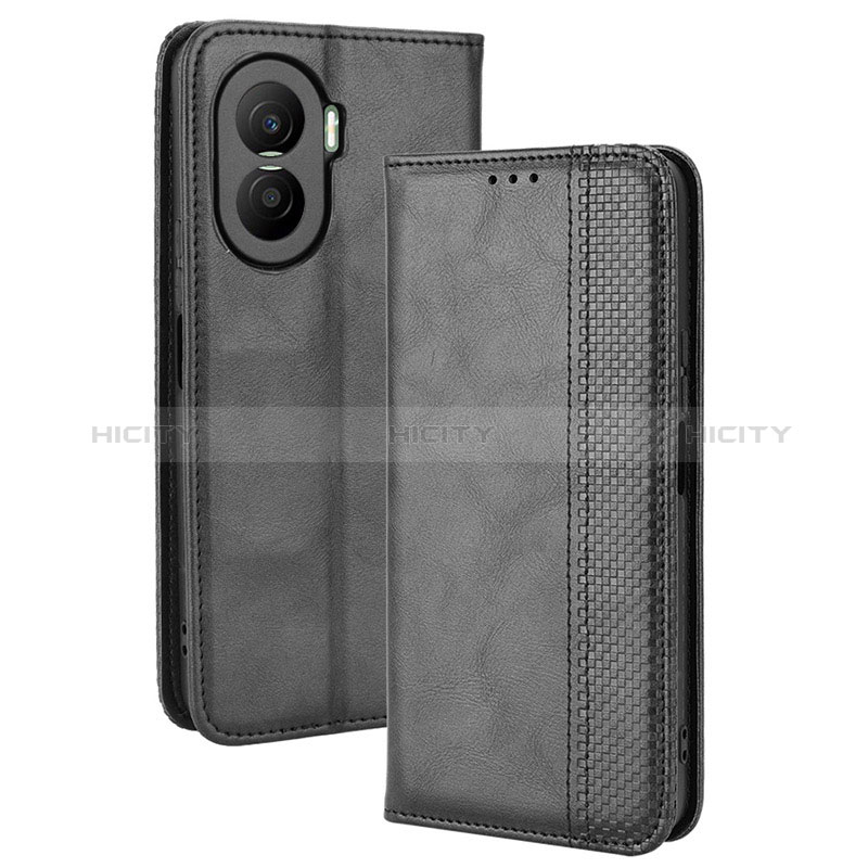 Funda de Cuero Cartera con Soporte Carcasa BY4 para Huawei Honor X40i 5G