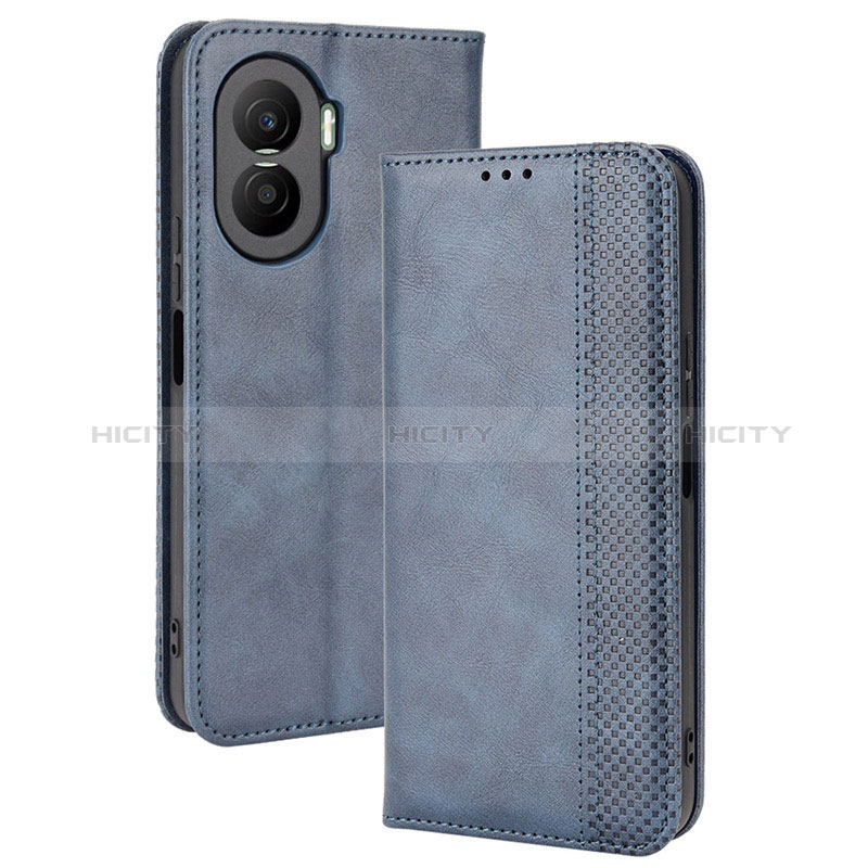 Funda de Cuero Cartera con Soporte Carcasa BY4 para Huawei Honor X40i 5G