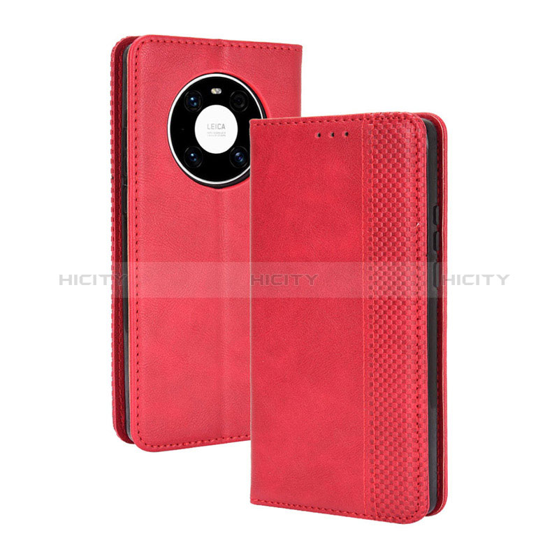 Funda de Cuero Cartera con Soporte Carcasa BY4 para Huawei Mate 40