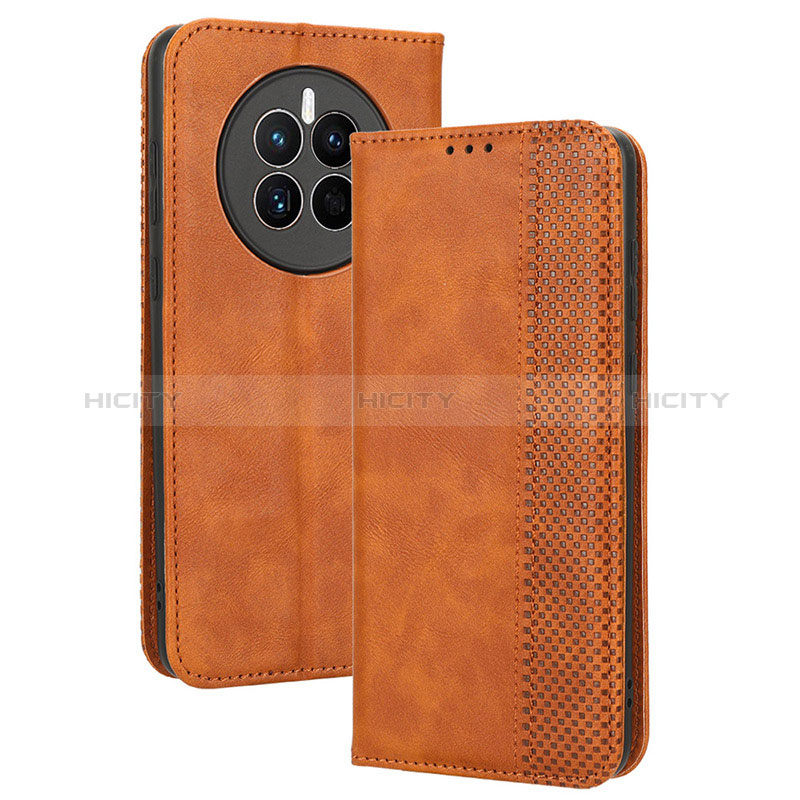 Funda de Cuero Cartera con Soporte Carcasa BY4 para Huawei Mate 50