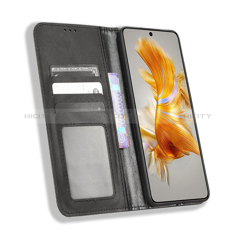 Funda de Cuero Cartera con Soporte Carcasa BY4 para Huawei Mate 50E