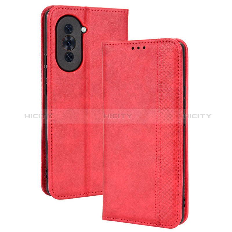 Funda de Cuero Cartera con Soporte Carcasa BY4 para Huawei Nova 10 Pro