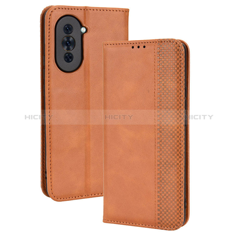 Funda de Cuero Cartera con Soporte Carcasa BY4 para Huawei Nova 10 Pro