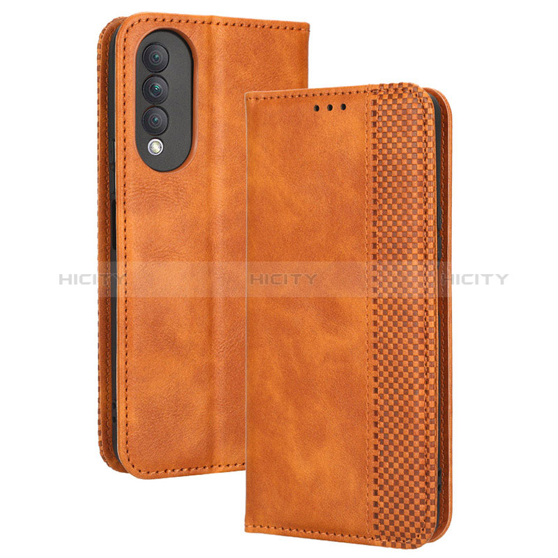 Funda de Cuero Cartera con Soporte Carcasa BY4 para Huawei Nova 10z