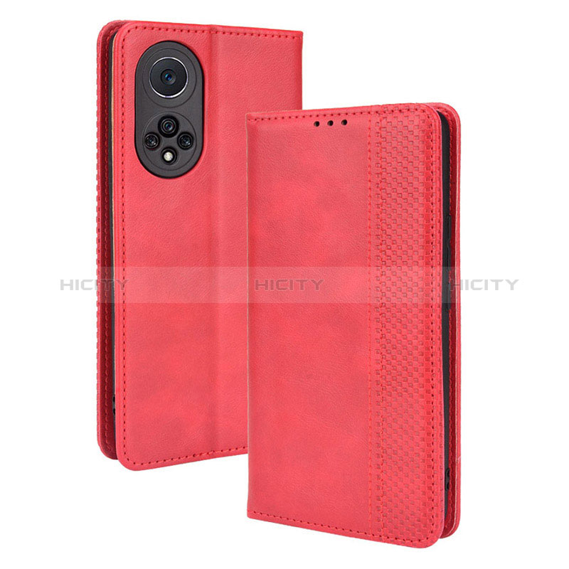 Funda de Cuero Cartera con Soporte Carcasa BY4 para Huawei Nova 9 Pro