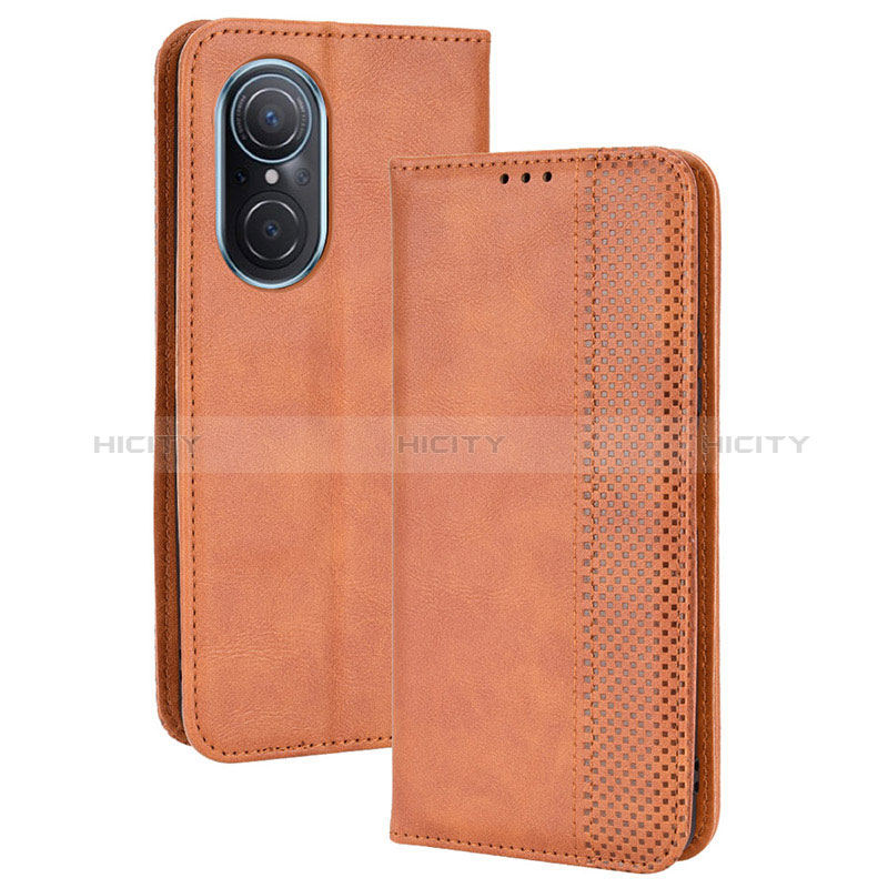 Funda de Cuero Cartera con Soporte Carcasa BY4 para Huawei Nova 9 SE