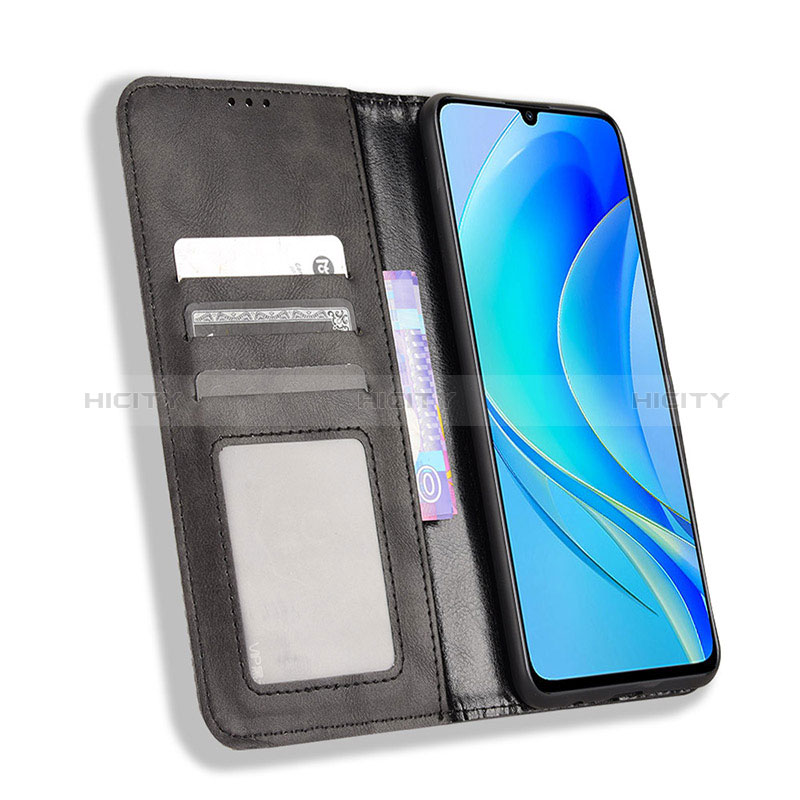 Funda de Cuero Cartera con Soporte Carcasa BY4 para Huawei Nova Y70