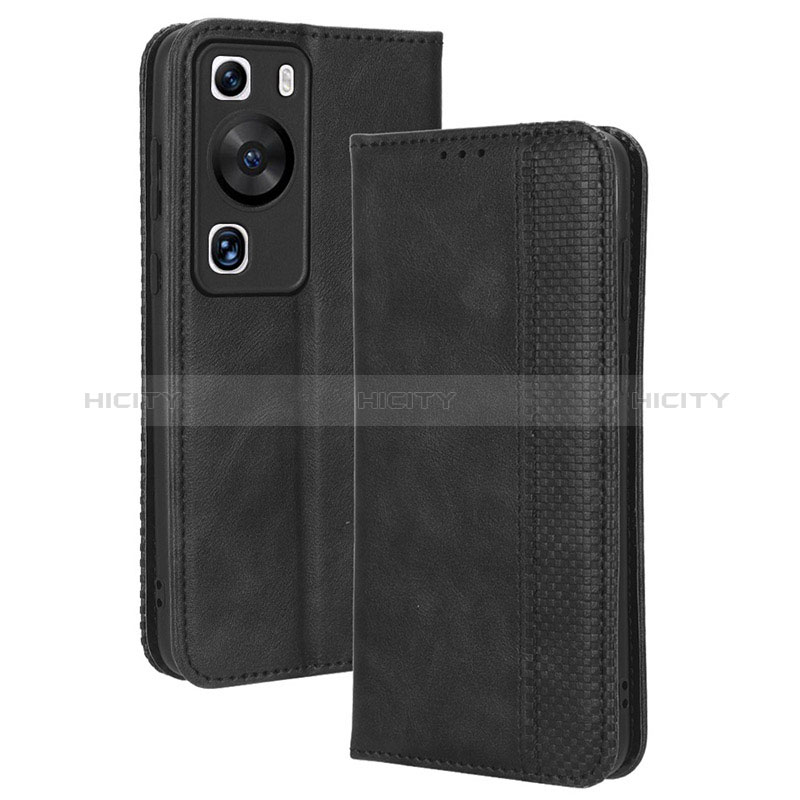 Funda de Cuero Cartera con Soporte Carcasa BY4 para Huawei P60