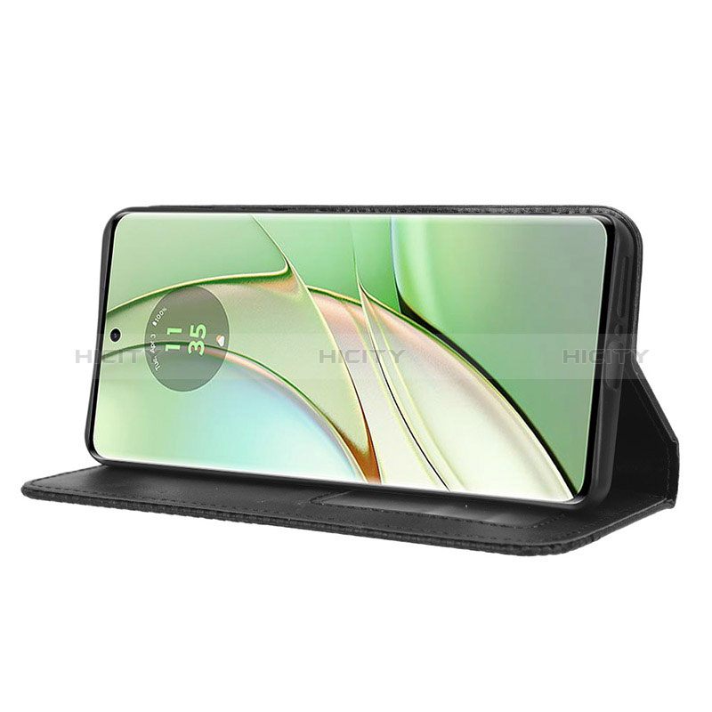 Funda de Cuero Cartera con Soporte Carcasa BY4 para Motorola Moto Edge 40 5G