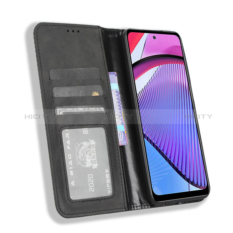 Funda de Cuero Cartera con Soporte Carcasa BY4 para Motorola Moto G Power 5G (2023)