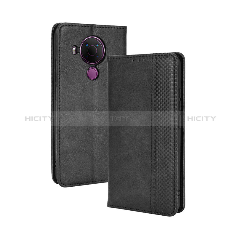 Funda de Cuero Cartera con Soporte Carcasa BY4 para Nokia 5.4