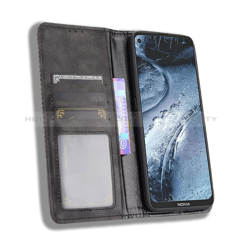 Funda de Cuero Cartera con Soporte Carcasa BY4 para Nokia 7.3