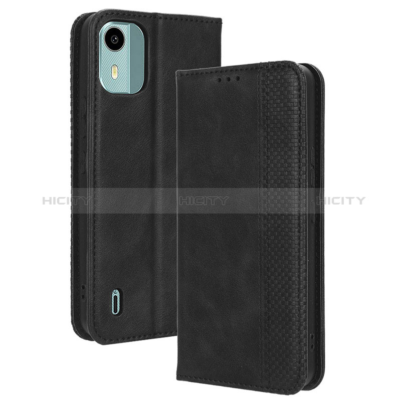 Funda de Cuero Cartera con Soporte Carcasa BY4 para Nokia C12