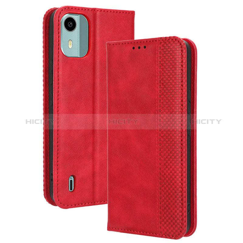 Funda de Cuero Cartera con Soporte Carcasa BY4 para Nokia C12